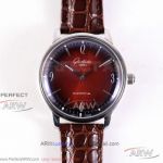 GL Factory Glashutte Original Vintage Sixties Red-Black Dial 39 MM Automatic Watch